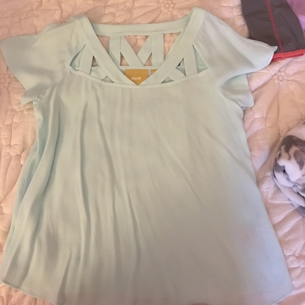 Light blue Anthropologie shirt